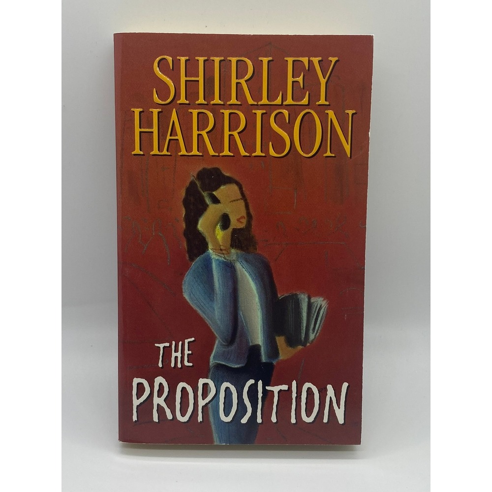 Shirley Harrison The Proposition Book Adult OS Red Good Romantic Suspense 1998
